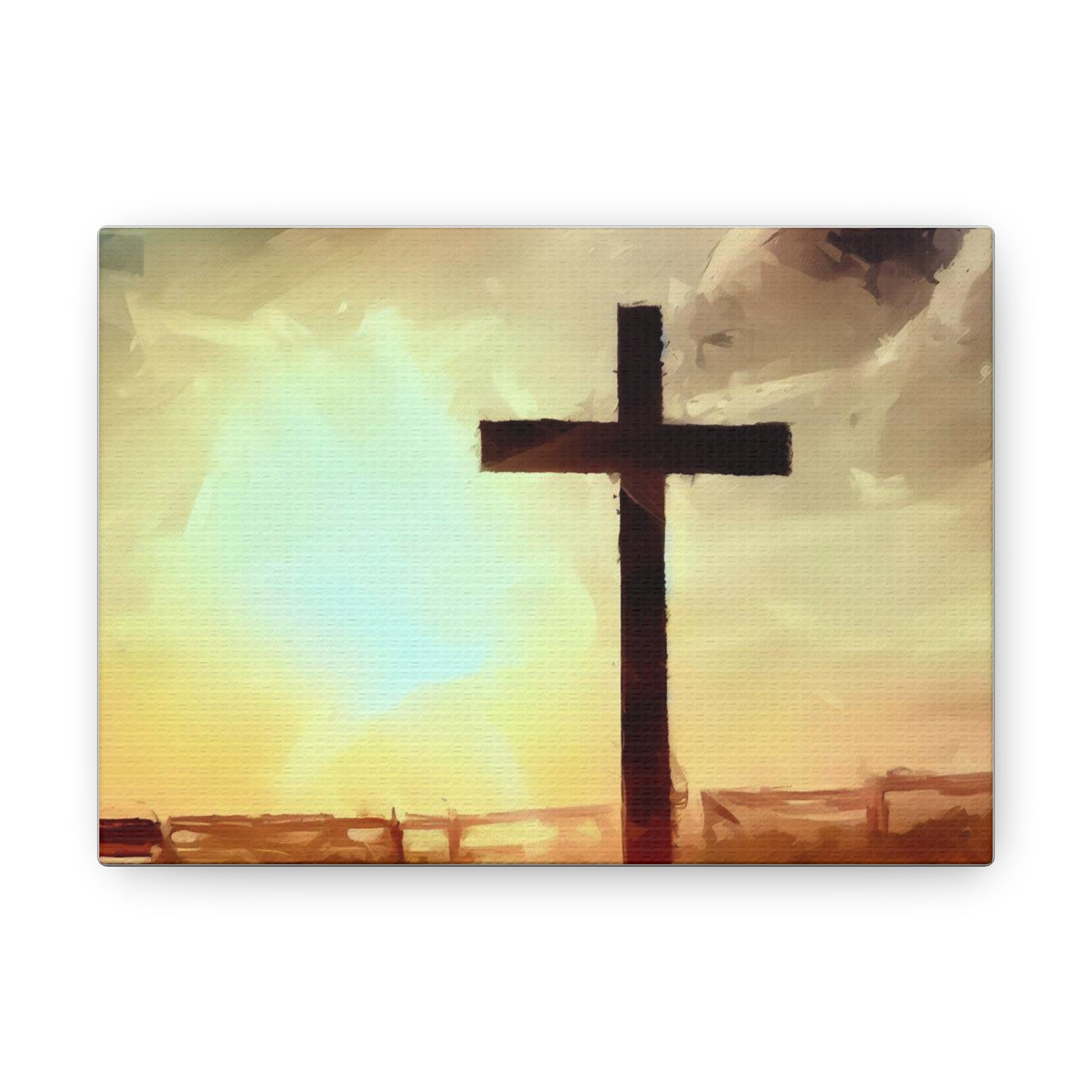 Christian wall art, Cross wall art, Country art, Canvas Gallery Wraps - SaviTraviDesigns