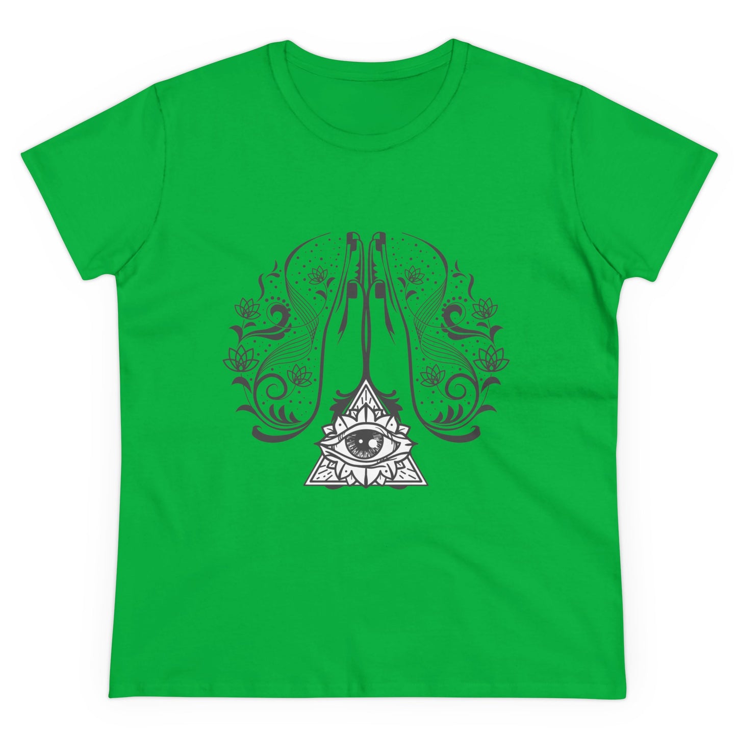 Meditation T-Shirts, Yoga Graphic Tees, Mindfulness Apparel, Zen T-Shirts, Spiritual Shirts, Chakra Tees, Womens T-Shirt