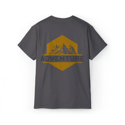 Mountain Adventure Shirt | Hiking & Camping Tee | Nature-Inspired Outdoor Apparel Charcoal