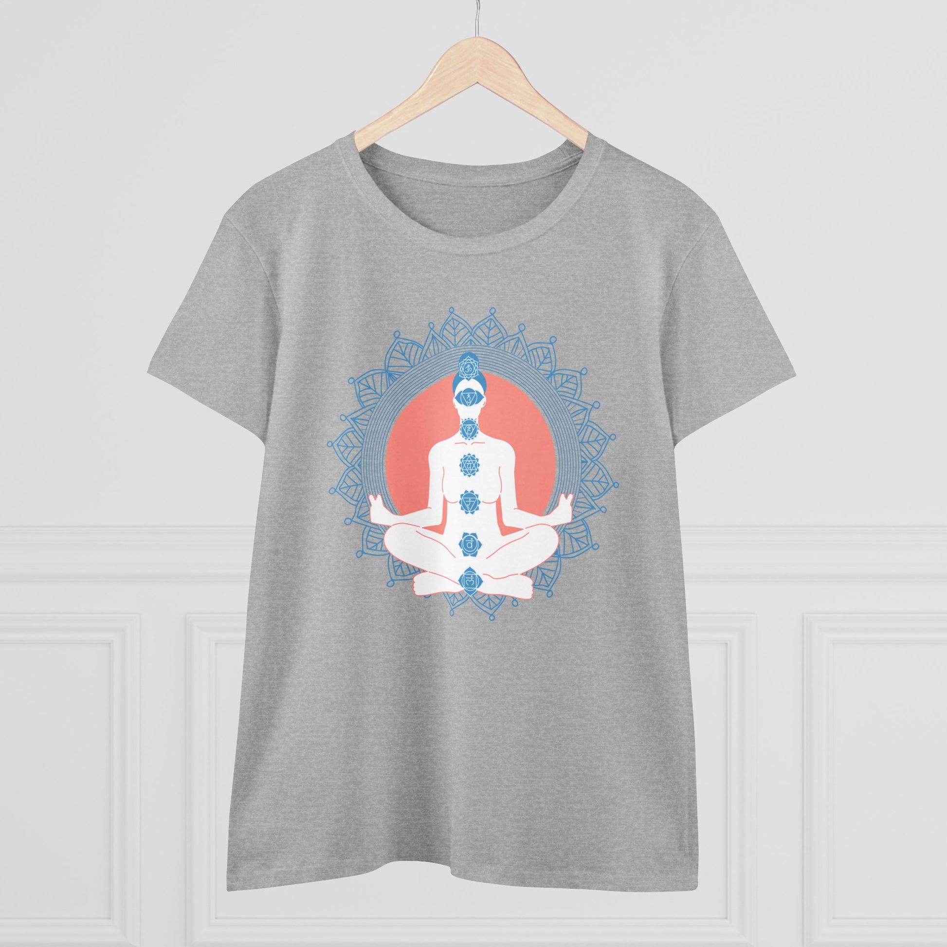 Meditation T-Shirts, Yoga Graphic Tees, Mindfulness Apparel, Zen T-Shirts, Spiritual Shirts, Chakra Tees, Womens T-Shirt