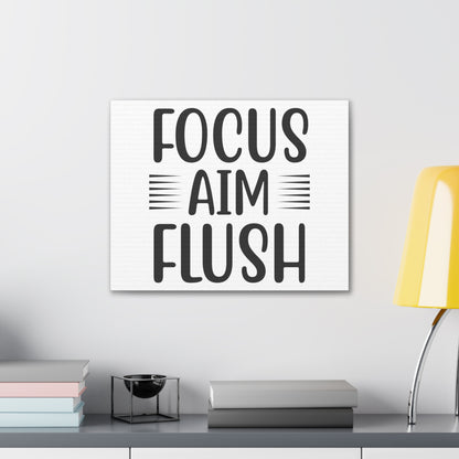 Focus Aim Flush, Rustic Bathroom Decor, Farmhouse Bathroom Signs, Modern Bathroom Wall Decor, Funny Bathroom Signs, Bathroom Wall Art Ideas - SaviTraviDesigns