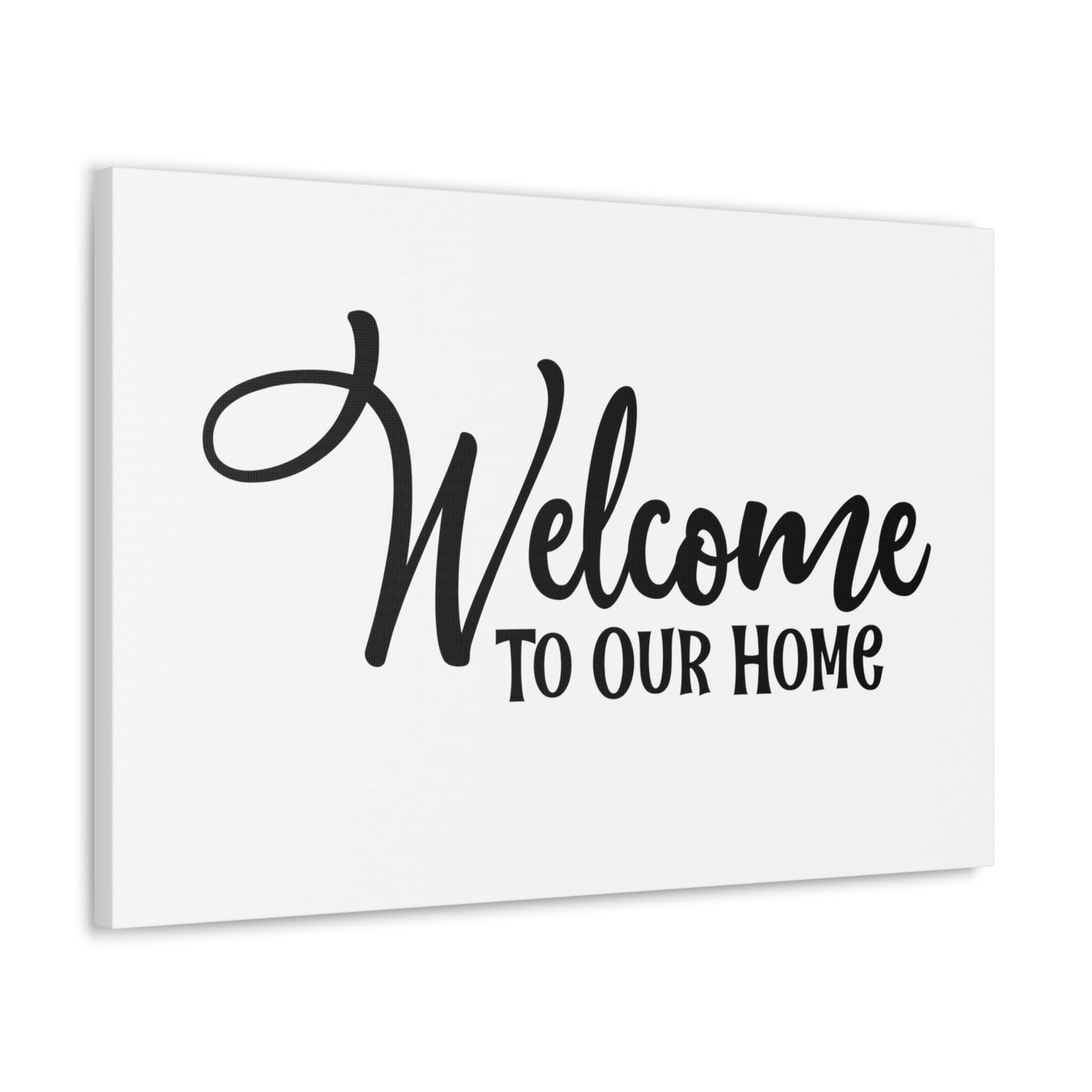 Welcome to Our Home, Home decor quotes, House and home signs, Inspirational home quotes, Home sweet home signs, Welcome home signs, Family home quotes, Living room wall quotes - SaviTraviDesigns