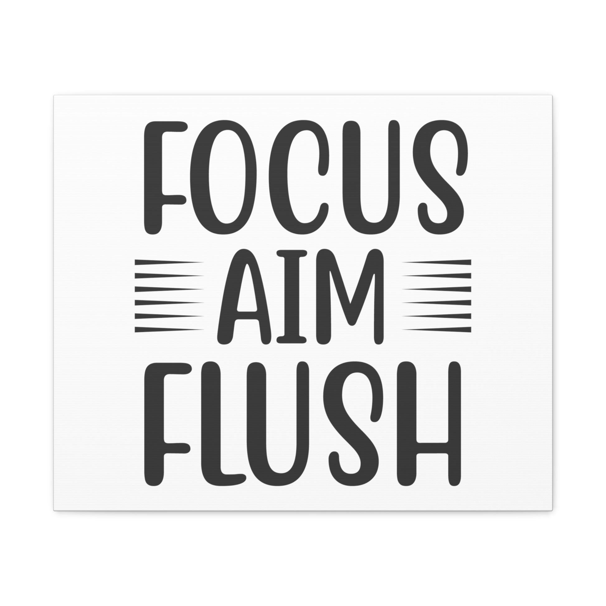 Focus Aim Flush, Rustic Bathroom Decor, Farmhouse Bathroom Signs, Modern Bathroom Wall Decor, Funny Bathroom Signs, Bathroom Wall Art Ideas - SaviTraviDesigns