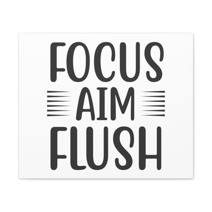 Focus Aim Flush, Rustic Bathroom Decor, Farmhouse Bathroom Signs, Modern Bathroom Wall Decor, Funny Bathroom Signs, Bathroom Wall Art Ideas - SaviTraviDesigns