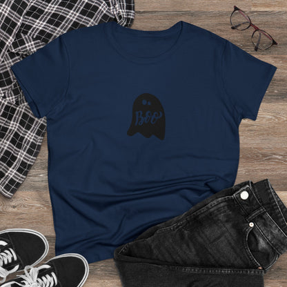 Boo Shirt, Cute Ghost, Halloween Graphic Shirts, Spooky Halloween Shirts, Scary Halloween Shirt Designs, Cute Halloween Graphic Tees, Funny Halloween Shirt Ideas