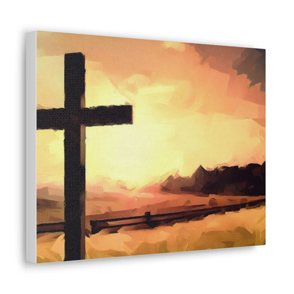 Christian wall art, Cross wall art, country art, Canvas Gallery Wraps - SaviTraviDesigns