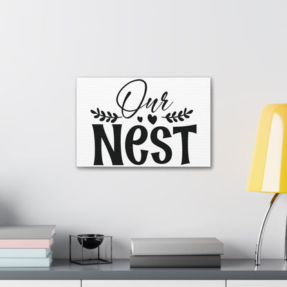 Our Nest, Home decor quotes, House and home signs, Inspirational home quotes, Home sweet home signs, Welcome home signs, Family home quotes, Living room wall quotes - SaviTraviDesigns