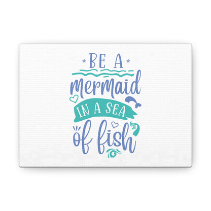 Be A Mermaid, Mermaid Wall Art, Coastal Mermaid Decor, Beach House Mermaid Signs, Nautical Mermaid Decor, Mermaid Nursery Wall Decor - SaviTraviDesigns