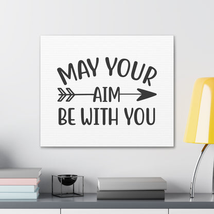 May Your Aim Be With You, Rustic Bathroom Decor, Farmhouse Bathroom Signs, Modern Bathroom Wall Decor, Funny Bathroom Signs, Bathroom Wall Art Ideas - SaviTraviDesigns