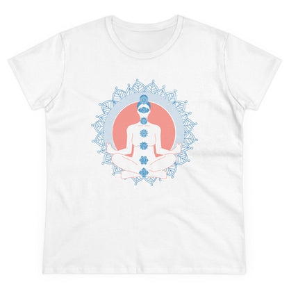 Meditation T-Shirts, Yoga Graphic Tees, Mindfulness Apparel, Zen T-Shirts, Spiritual Shirts, Chakra Tees, Womens T-Shirt