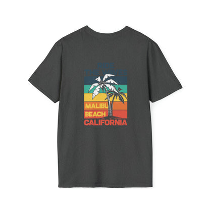 Ride The Waves Malibu Beach |Beach Lifestyle Shirts | Summer Vibe Apparel