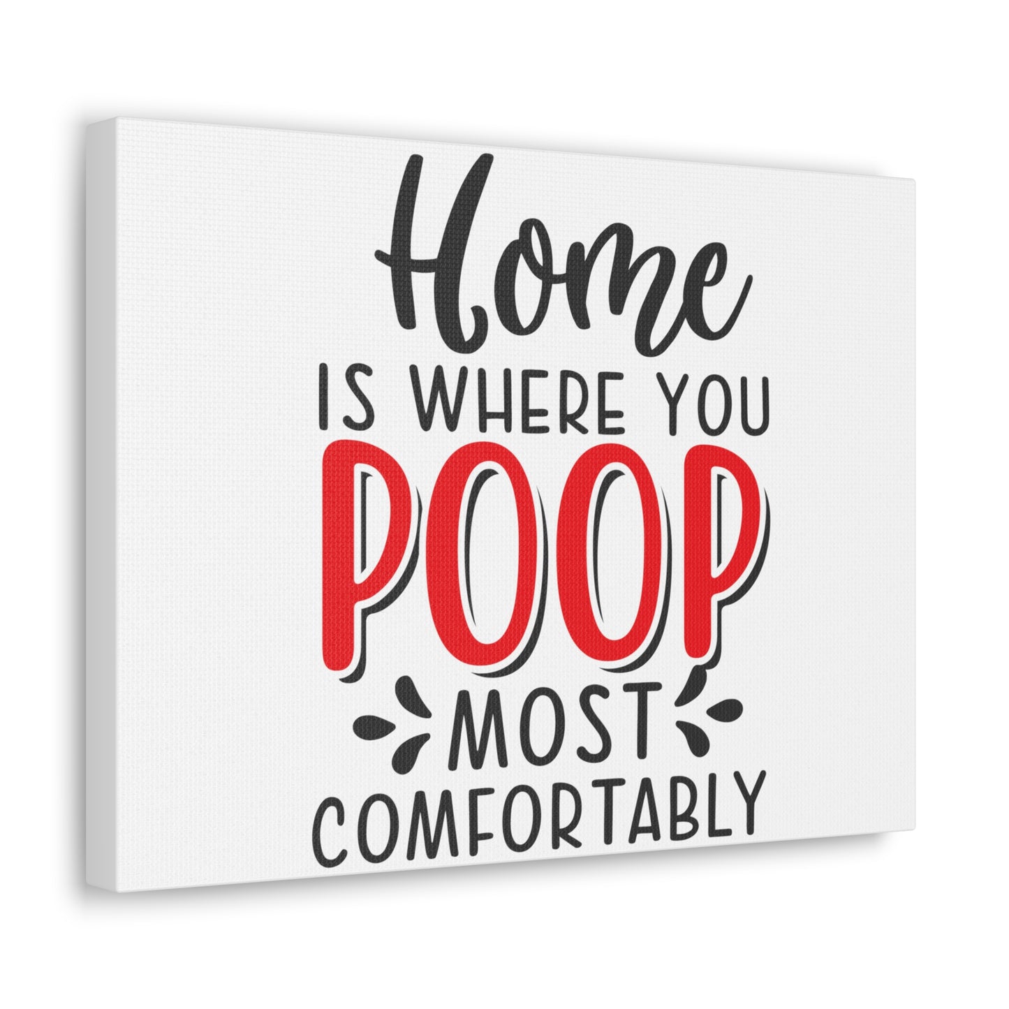 Home Is Where You Poop, Rustic Bathroom Decor, Farmhouse Bathroom Signs, Modern Bathroom Wall Decor, Funny Bathroom Signs, Bathroom Wall Art Ideas - SaviTraviDesigns