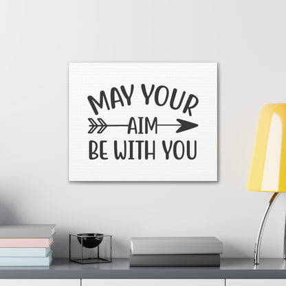 May Your Aim Be With You, Rustic Bathroom Decor, Farmhouse Bathroom Signs, Modern Bathroom Wall Decor, Funny Bathroom Signs, Bathroom Wall Art Ideas - SaviTraviDesigns