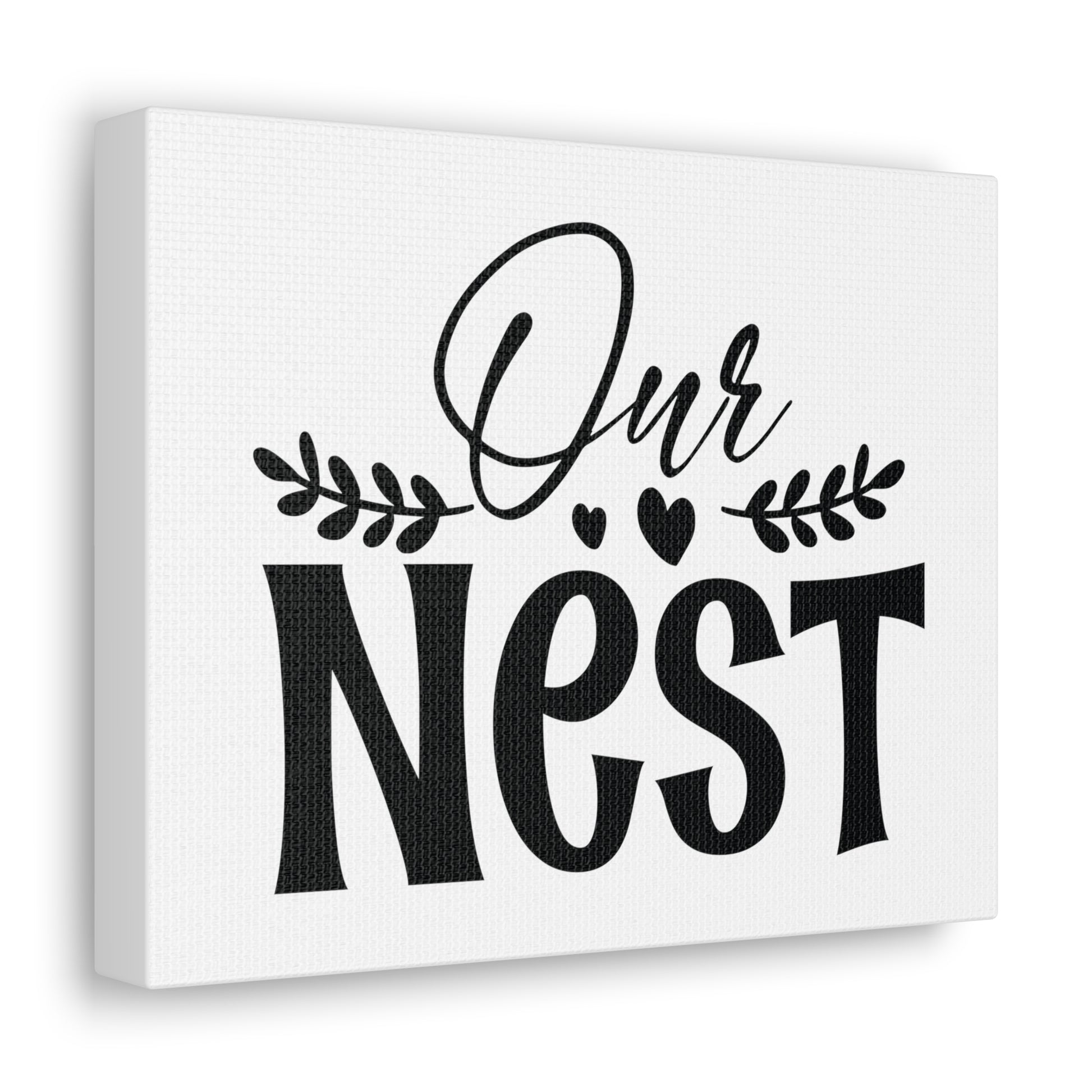 Our Nest, Home decor quotes, House and home signs, Inspirational home quotes, Home sweet home signs, Welcome home signs, Family home quotes, Living room wall quotes - SaviTraviDesigns