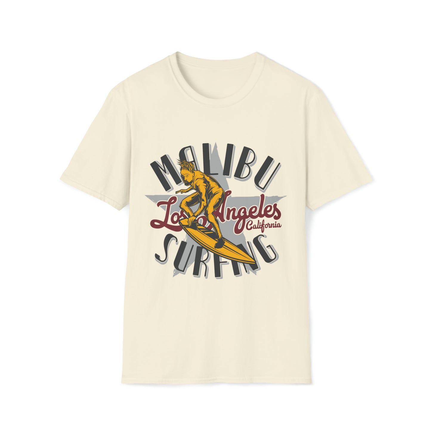 Malibu Surfing, Beachwear Graphics, Tropical T-Shirt Designs, Ocean-Inspired Shirts, Surfing Graphics, Sun and Sand Apparel, Summer Wardrobe Essentials - SaviTraviDesigns