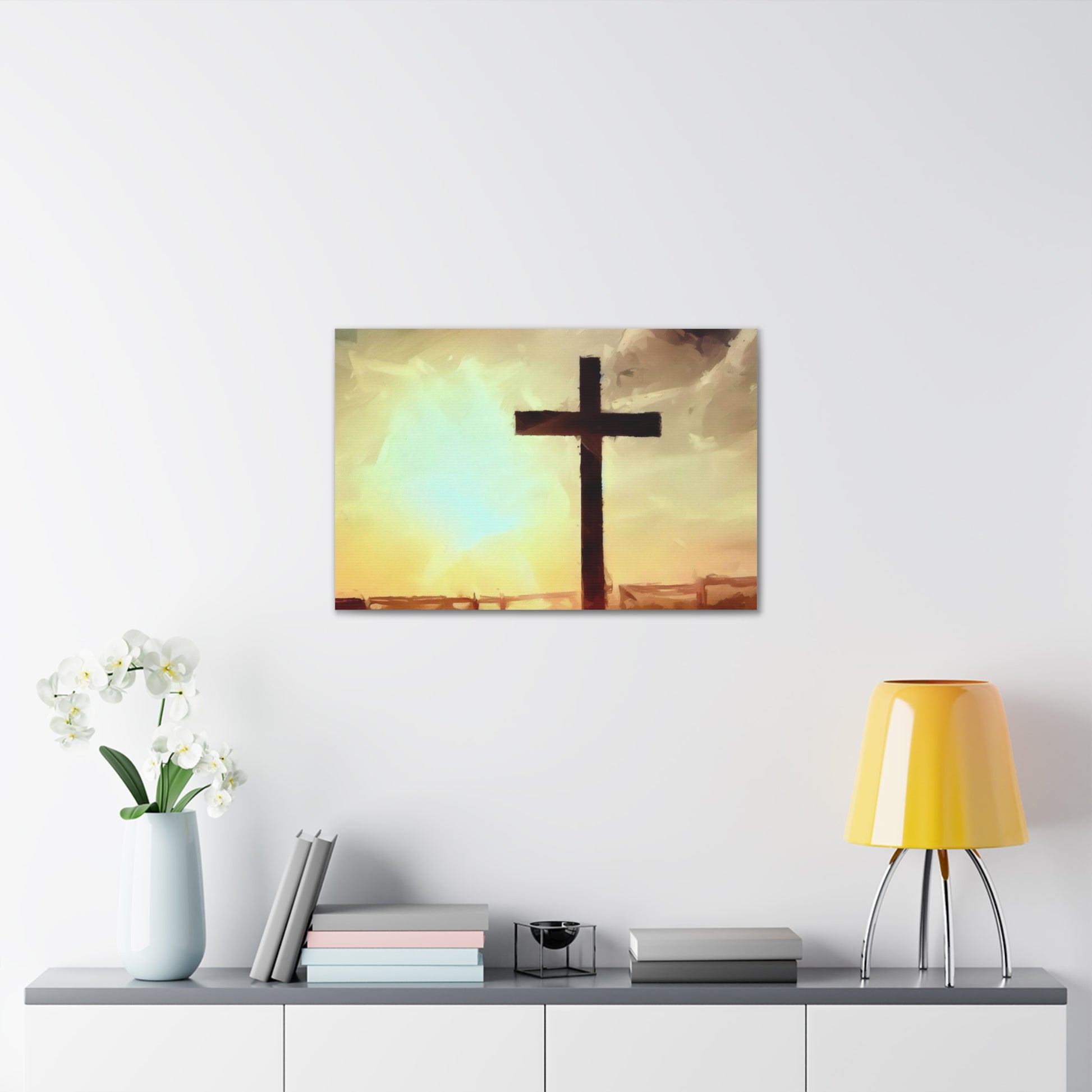 Christian wall art, Cross wall art, Country art, Canvas Gallery Wraps - SaviTraviDesigns