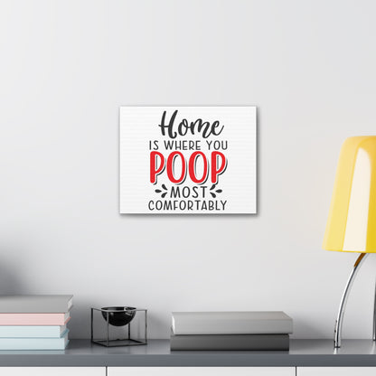 Home Is Where You Poop, Rustic Bathroom Decor, Farmhouse Bathroom Signs, Modern Bathroom Wall Decor, Funny Bathroom Signs, Bathroom Wall Art Ideas - SaviTraviDesigns