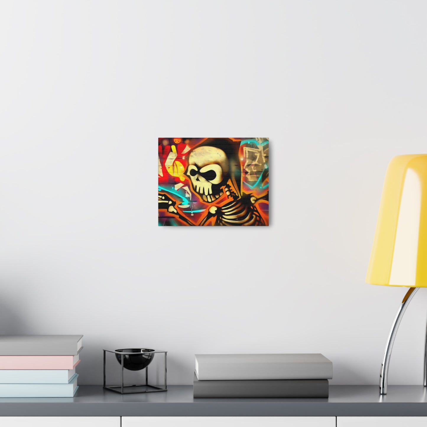 Halloween art, Skeleton canvas prints, Scary Halloween decor, Halloween home decor, Halloween wall, Gothic wall decor, Canvas Gallery Wraps - SaviTraviDesigns