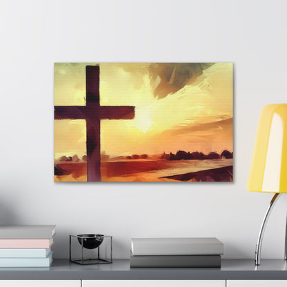 Christian Wall Art, Cross Wall Art, Canvas Gallery Wraps, Christian Country, Christian Art - SaviTraviDesigns