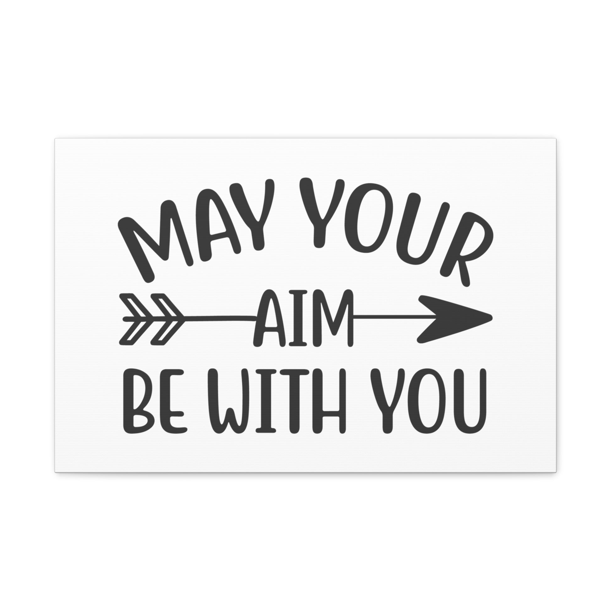 May Your Aim Be With You, Rustic Bathroom Decor, Farmhouse Bathroom Signs, Modern Bathroom Wall Decor, Funny Bathroom Signs, Bathroom Wall Art Ideas - SaviTraviDesigns