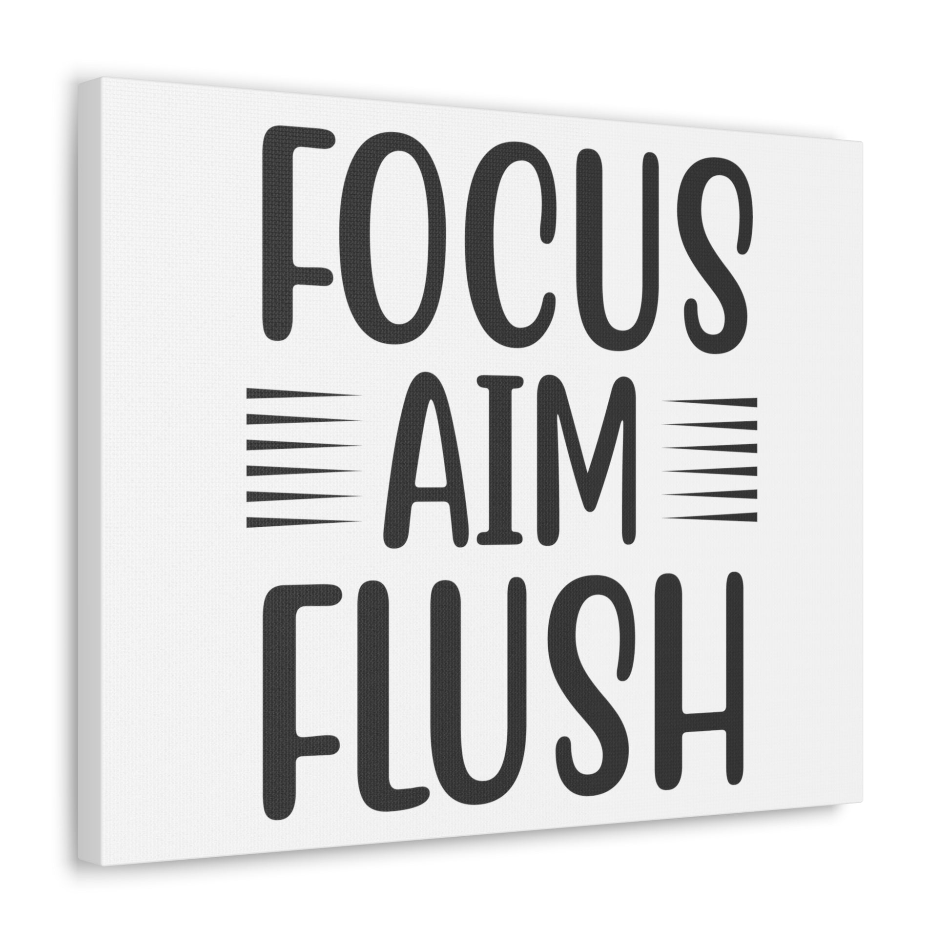 Focus Aim Flush, Rustic Bathroom Decor, Farmhouse Bathroom Signs, Modern Bathroom Wall Decor, Funny Bathroom Signs, Bathroom Wall Art Ideas - SaviTraviDesigns