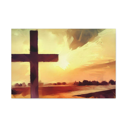 Christian Wall Art, Cross Wall Art, Canvas Gallery Wraps, Christian Country, Christian Art - SaviTraviDesigns