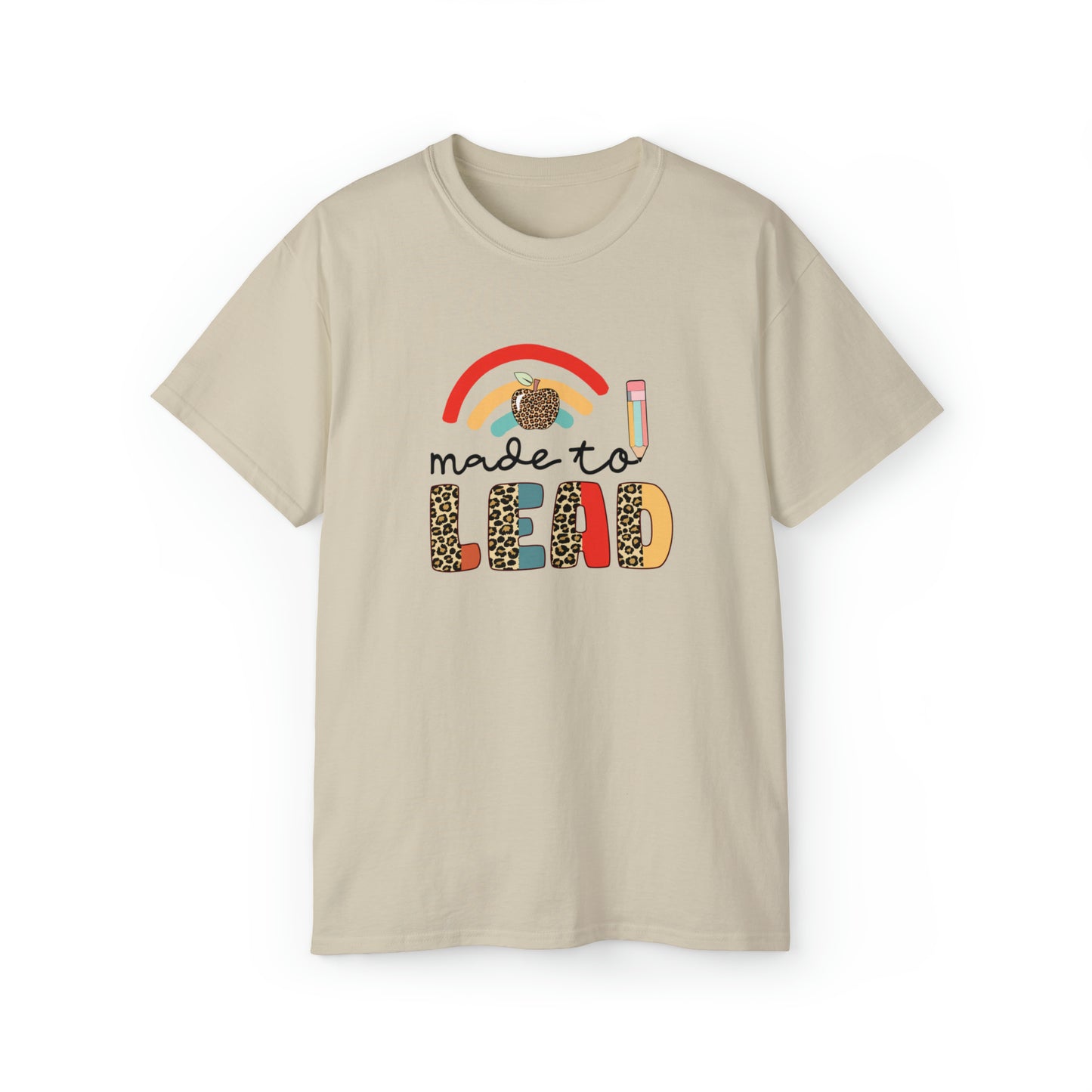 Made To Lead, Teacher Graphic Design Shirts, Educator T-Shirt Designs, Classroom Theme Shirts, Inspirational Teacher Tees, Teacher Appreciation Shirts - SaviTraviDesigns