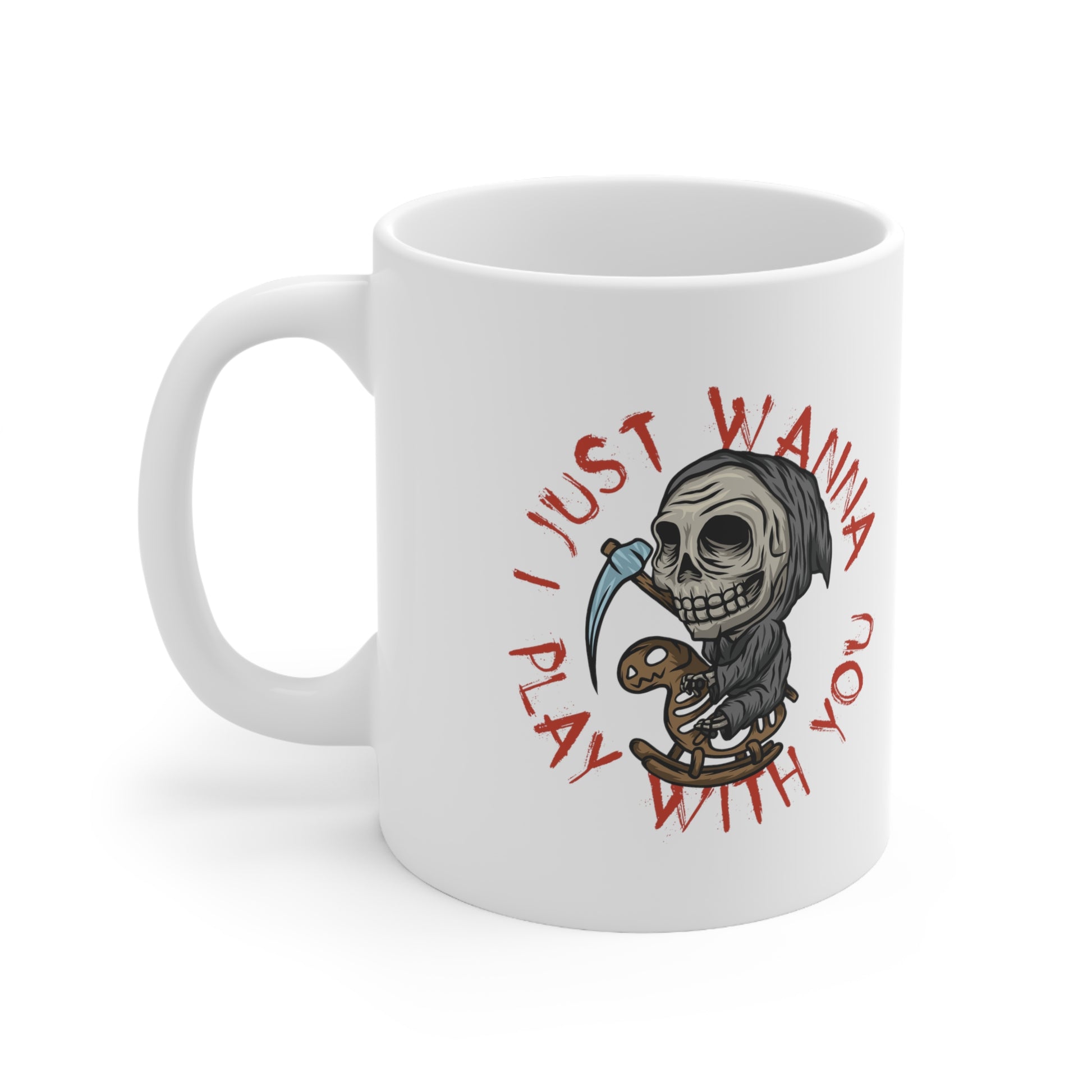 I Just Want to Play With You, Personalized Mug Designs, Creative Coffee Cups, Unique Mug Artwork, Printed Coffee Mugs, Artist-Designed Mugs 11oz