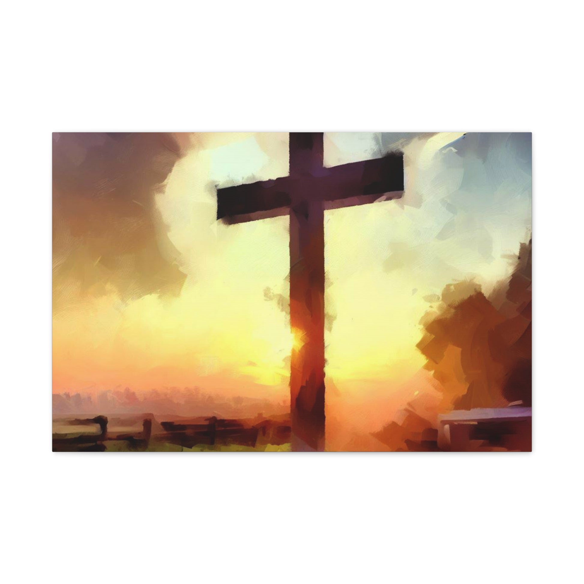 Christian wall art, Cross wall art, Country art, Canvas Gallery Wraps - SaviTraviDesigns