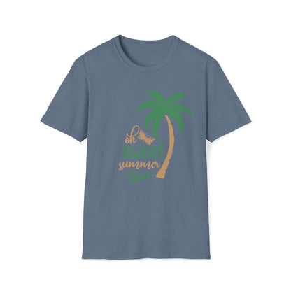 Sweet Summer Time |Beach Lifestyle Shirts | Summer Vibe Apparel Heather Indigo