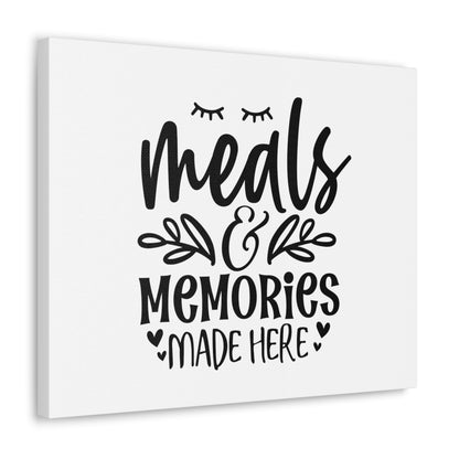 Memories Made Here, Kitchen quote canvas prints, Kitchen wall decor quotes, Kitchen canvas art, Funny kitchen quotes on canvas, Inspirational kitchen quotes - SaviTraviDesigns