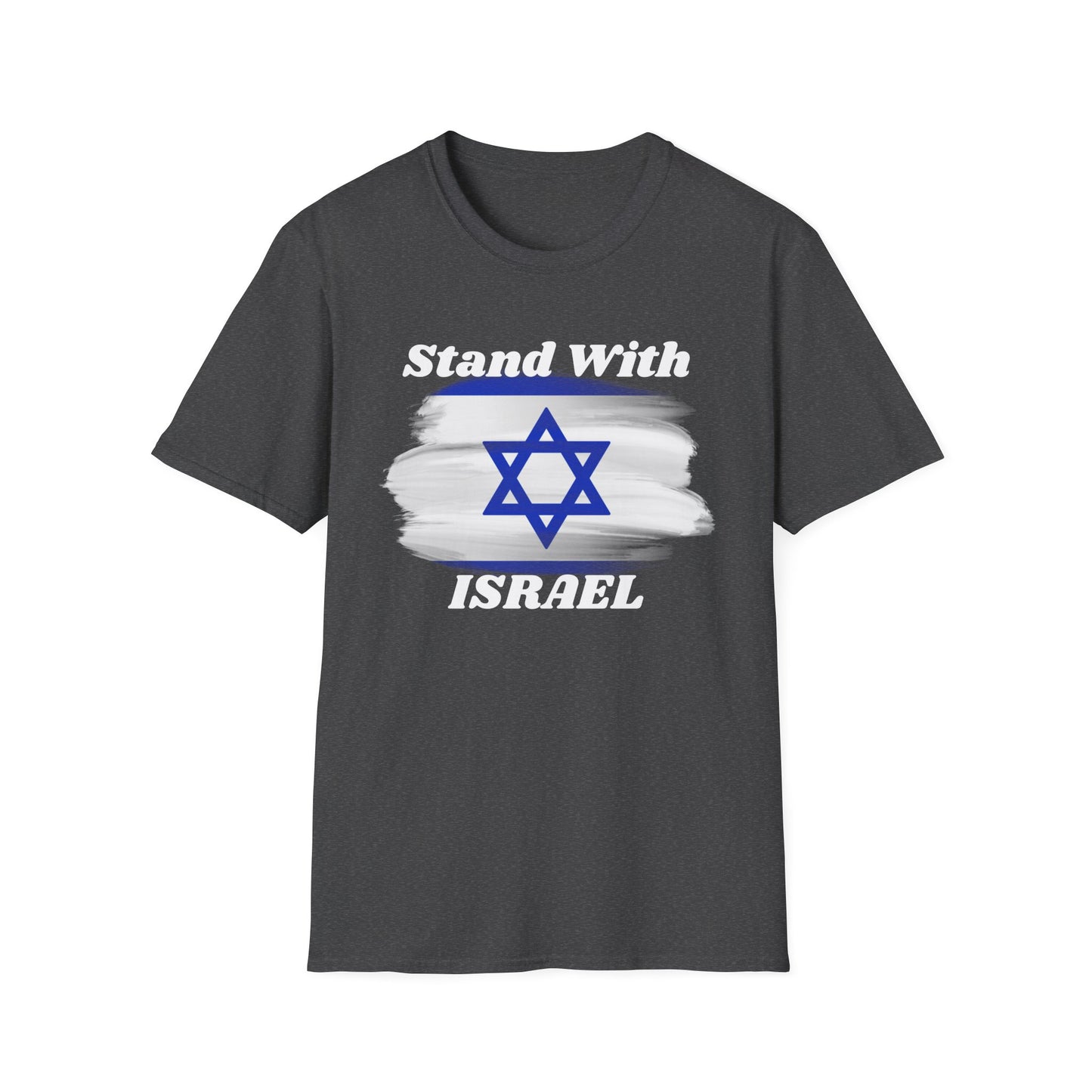 Stand with Israel Graphic T-Shirt Dark Heather