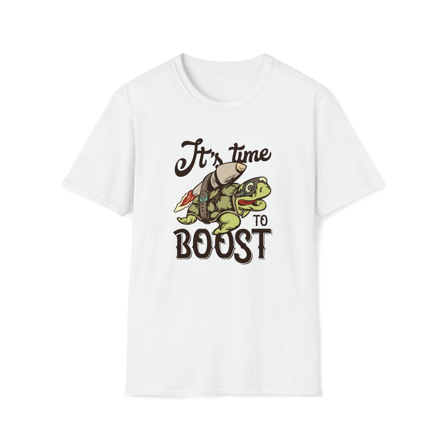 Its Time To Boost |Beach Lifestyle Shirts | Summer Vibe Apparel White