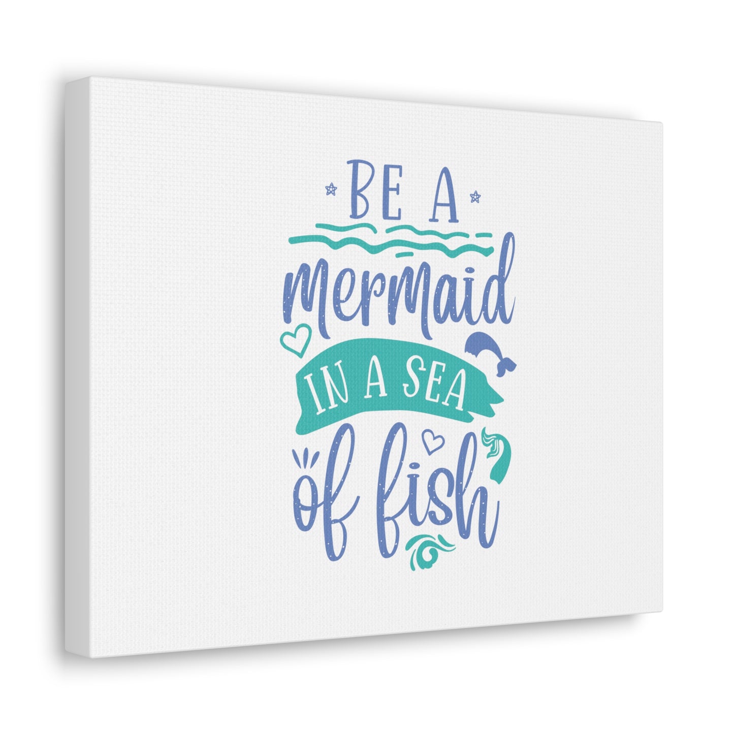 Be A Mermaid, Mermaid Wall Art, Coastal Mermaid Decor, Beach House Mermaid Signs, Nautical Mermaid Decor, Mermaid Nursery Wall Decor - SaviTraviDesigns