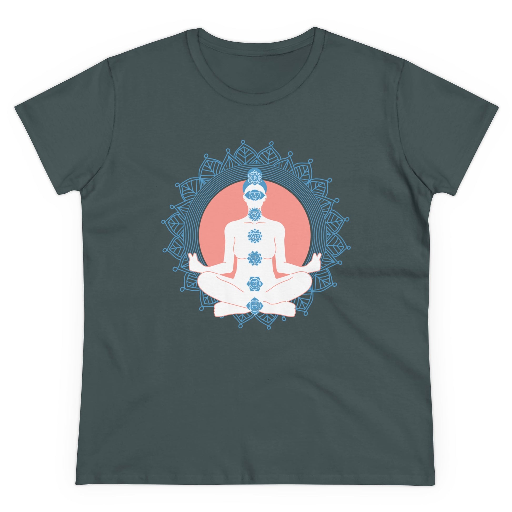 Meditation T-Shirts, Yoga Graphic Tees, Mindfulness Apparel, Zen T-Shirts, Spiritual Shirts, Chakra Tees, Womens T-Shirt