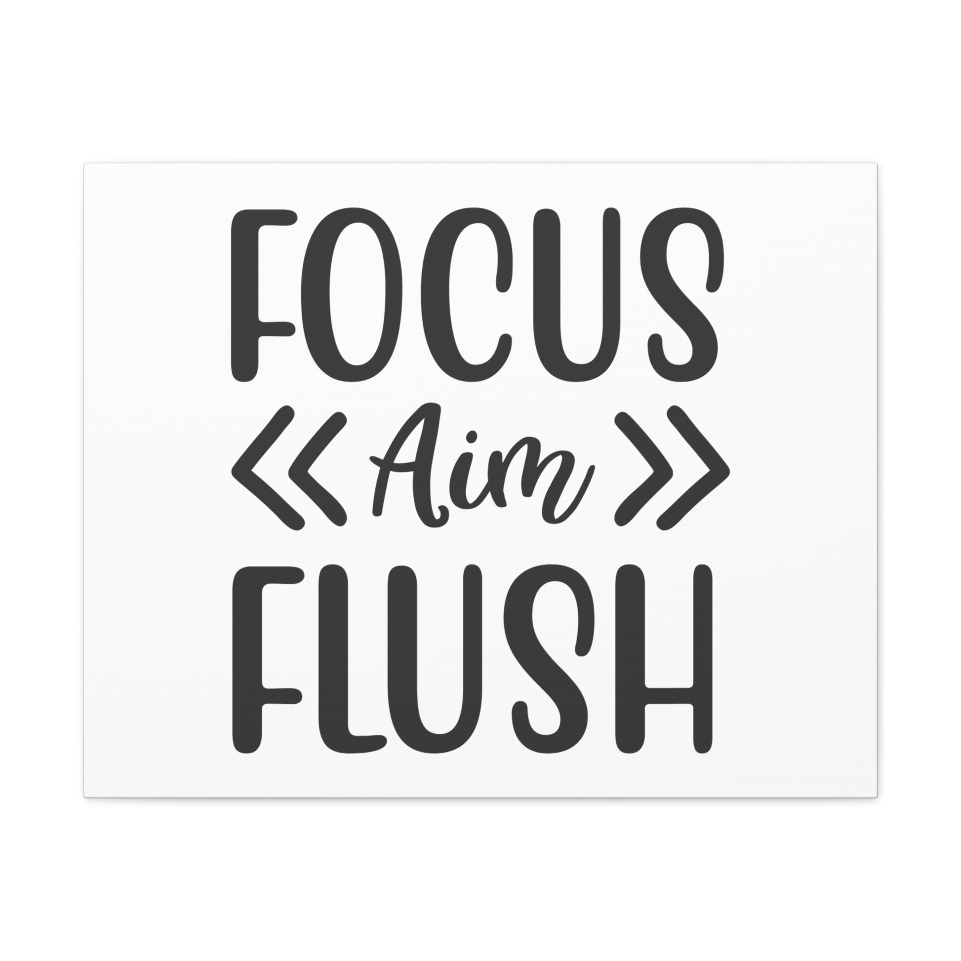 Focus Aim Flush, Rustic Bathroom Decor, Farmhouse Bathroom Signs, Modern Bathroom Wall Decor, Funny Bathroom Signs, Bathroom Wall Art Ideas - SaviTraviDesigns