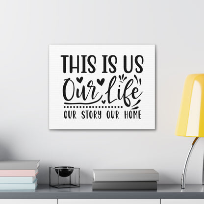 This is our Life, Home decor quotes, House and home signs, Inspirational home quotes, Home sweet home signs, Welcome home signs, Family home quotes, Living room wall quotes - SaviTraviDesigns