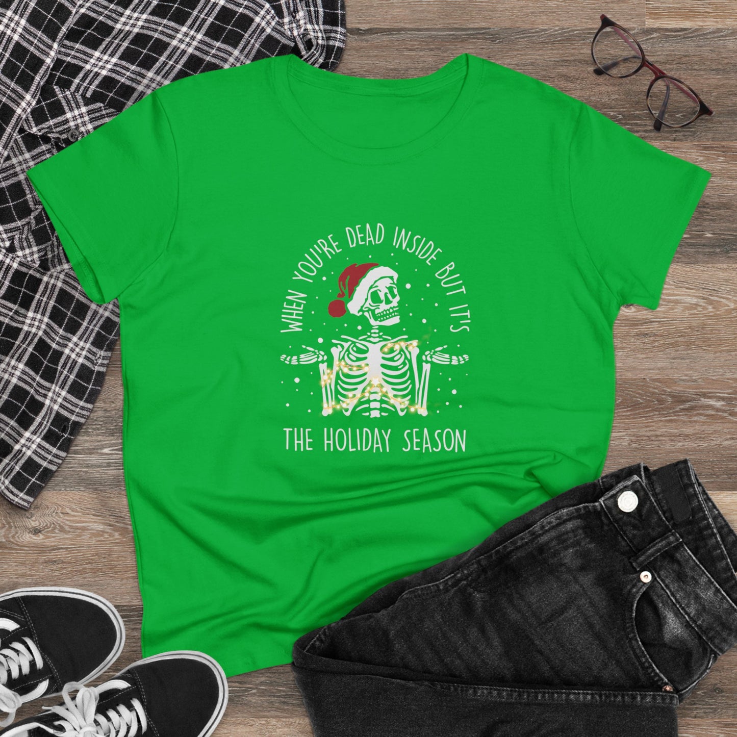 When You Are Dead Inside, Its Holiday Season, Christmas Graphic Shirts, Festive Holiday T-Shirts, Ugly Christmas Sweater Tees, Funny Christmas Shirt Designs, Cute Xmas Graphic Tees