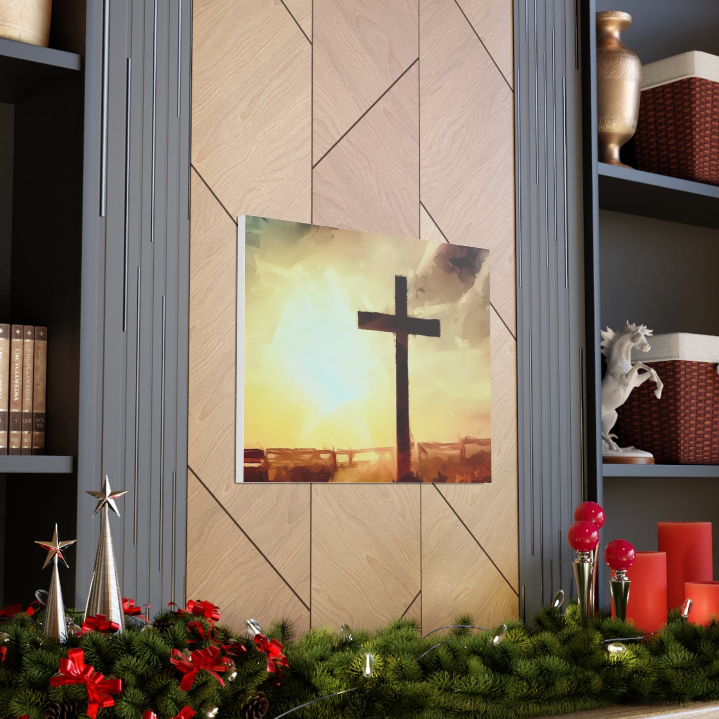 Christian wall art, Cross wall art, Country art, Canvas Gallery Wraps - SaviTraviDesigns