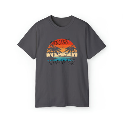 Endless Summer Shirt | Summer Vibe Tee | Nature-Inspired Outdoor Apparel Charcoal