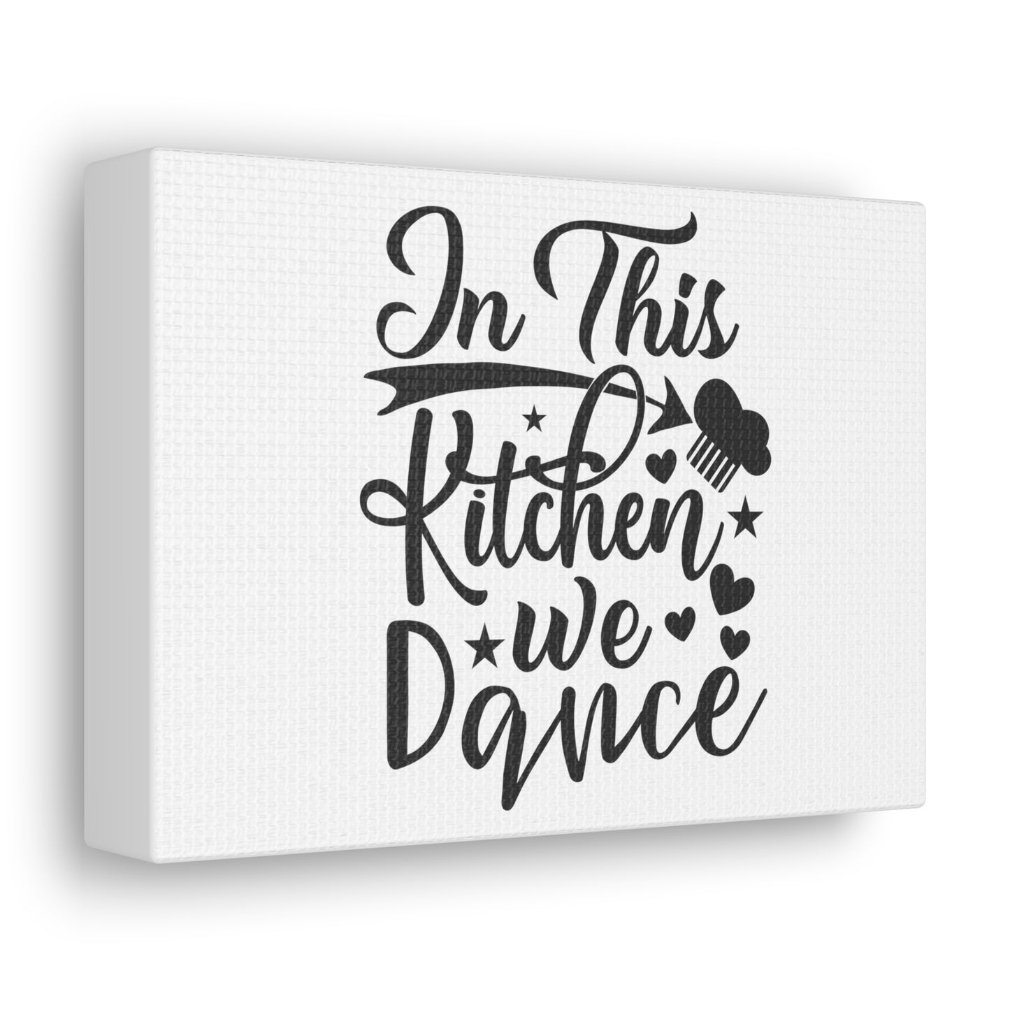 In This Kitchen We Dance, Kitchen quote canvas prints, Kitchen wall decor quotes, Kitchen canvas art, Funny kitchen quotes on canvas, Inspirational kitchen quotes