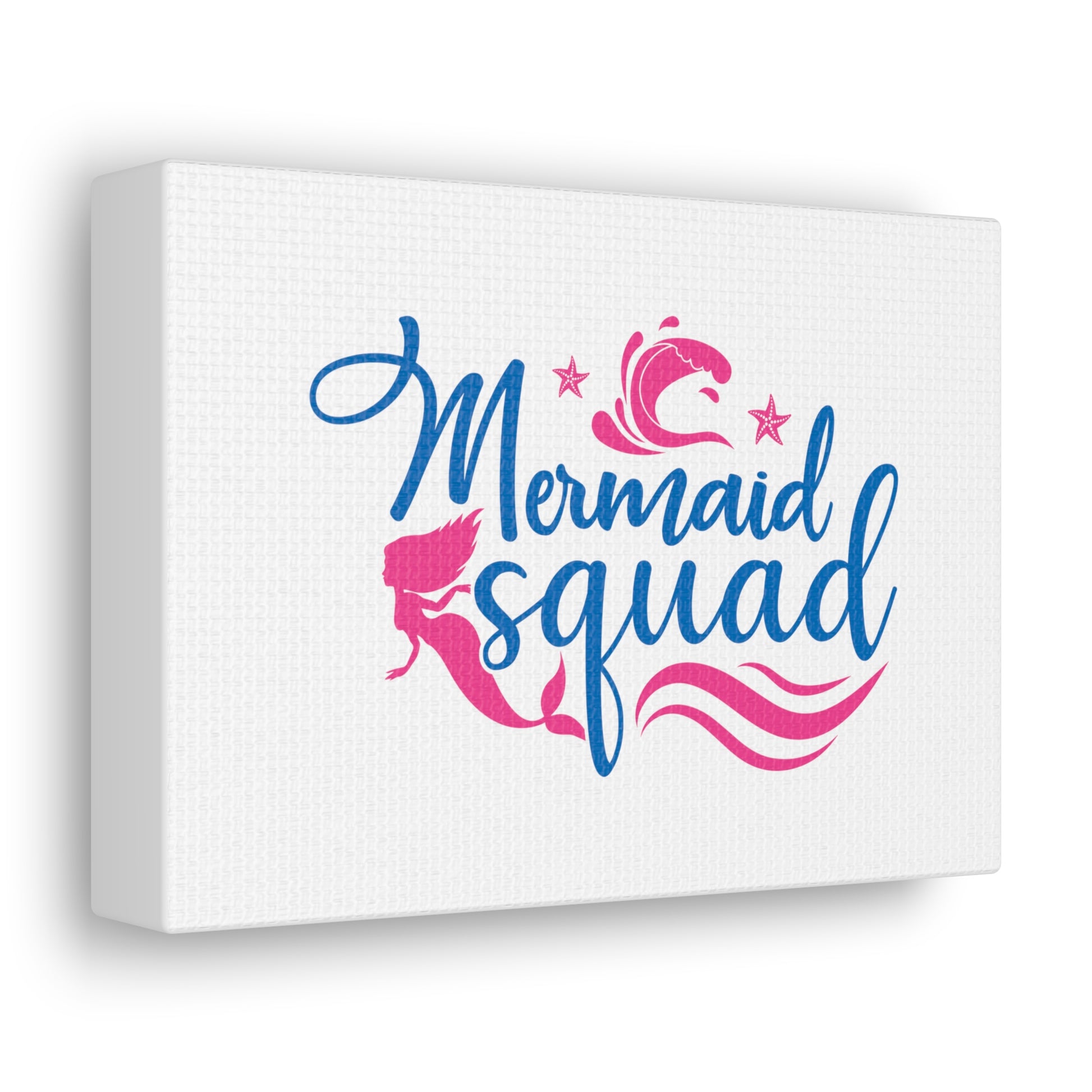 Mermaid Squad, Mermaid Wall Art, Coastal Mermaid Decor, Beach House Mermaid Signs, Nautical Mermaid Decor, Mermaid Nursery Wall Decor - SaviTraviDesigns