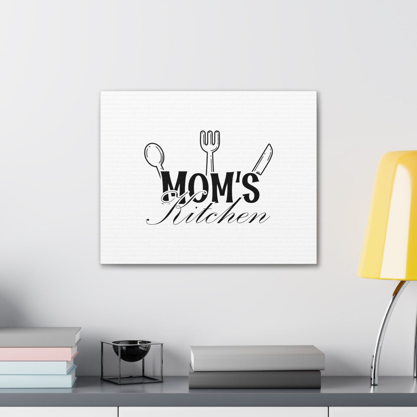 Mom's Kitchen, Kitchen quote canvas prints, Kitchen wall decor quotes, Kitchen canvas art, Funny kitchen quotes on canvas, Inspirational kitchen quotes - SaviTraviDesigns