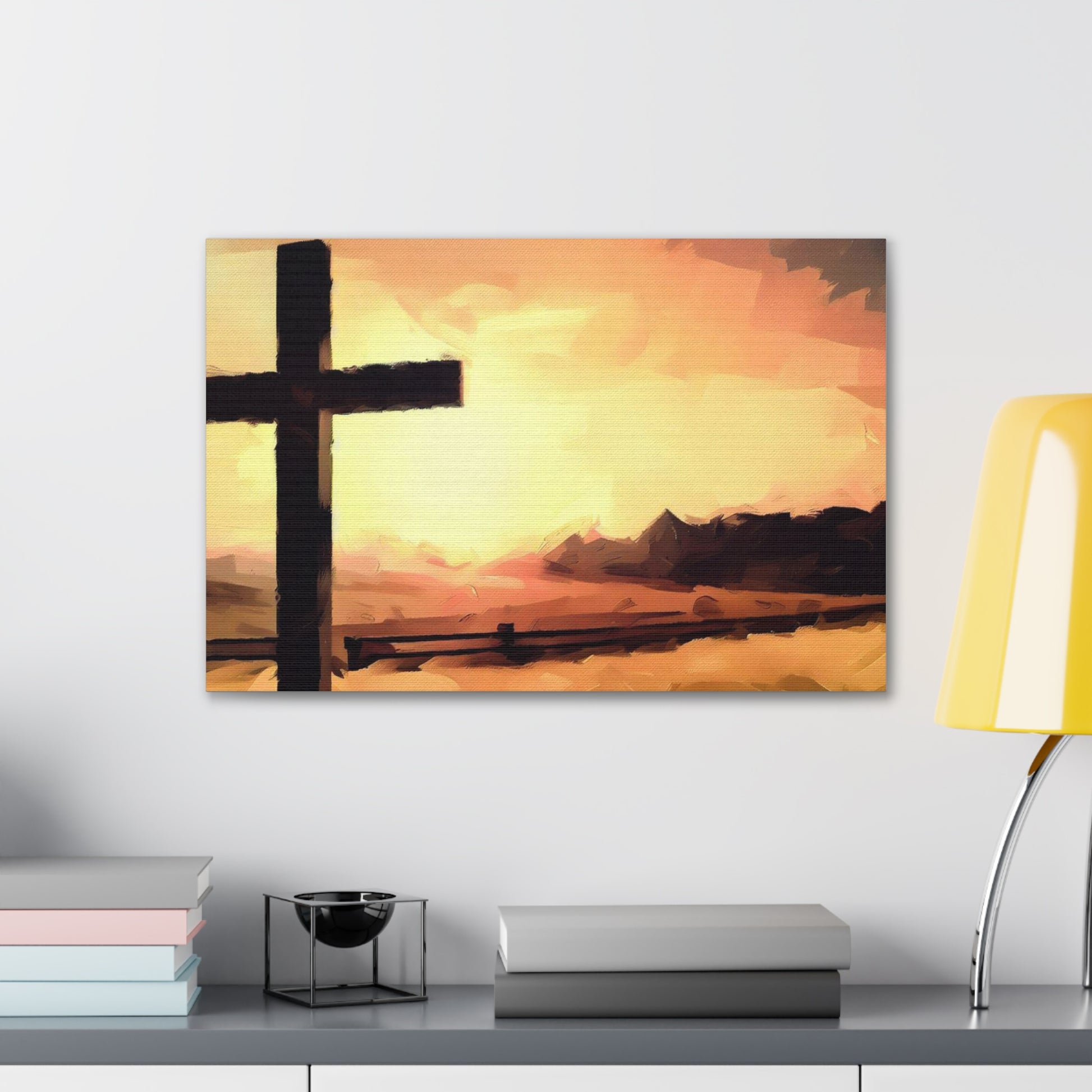 Christian wall art, Cross wall art, country art, Canvas Gallery Wraps - SaviTraviDesigns