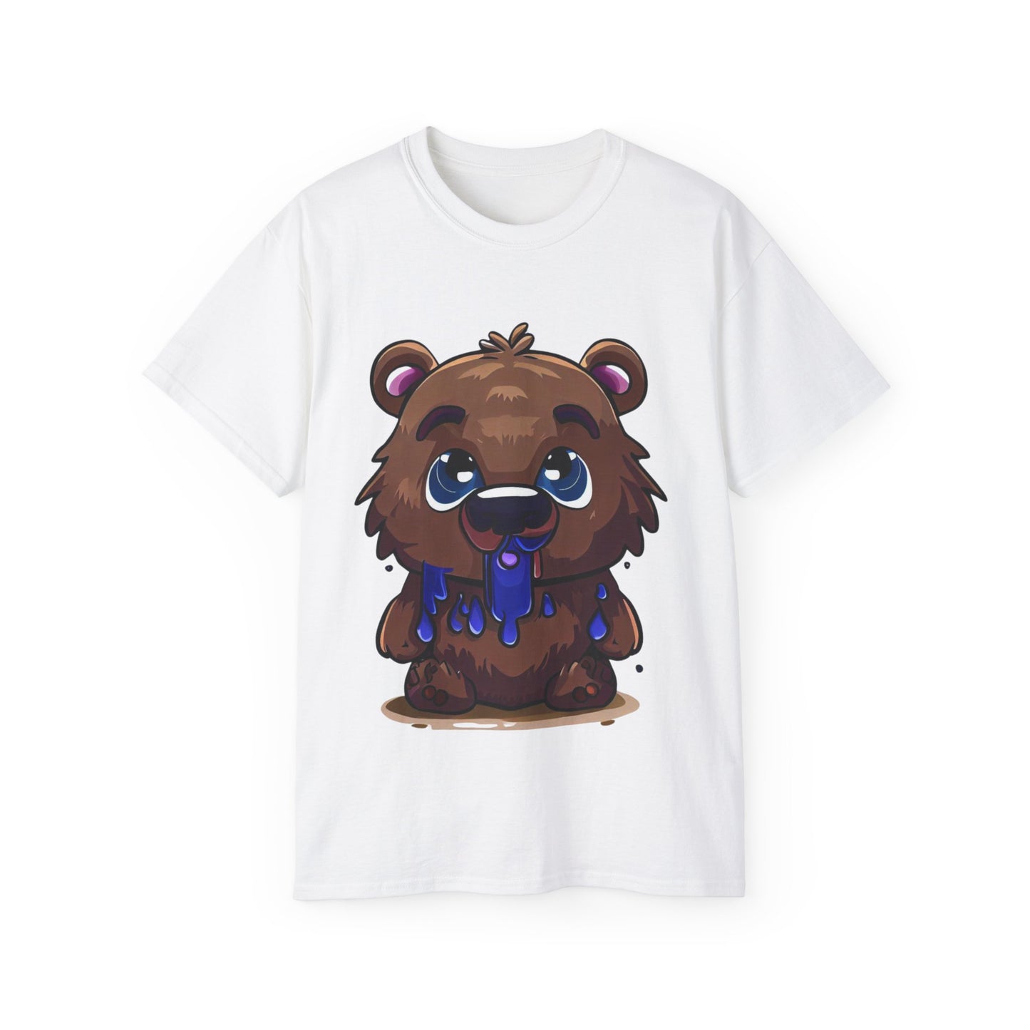 Baby Bear Graffiti Style Graphic T Shirt