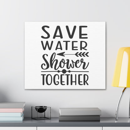 Save Water Shower Together, Rustic Bathroom Decor, Farmhouse Bathroom Signs, Modern Bathroom Wall Decor, Funny Bathroom Signs, Bathroom Wall Art Ideas - SaviTraviDesigns