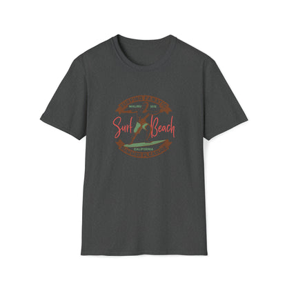 Surfing Fanatic Paradise Pleasure |Beach Lifestyle Shirts | Summer Vibe Apparel Dark Heather