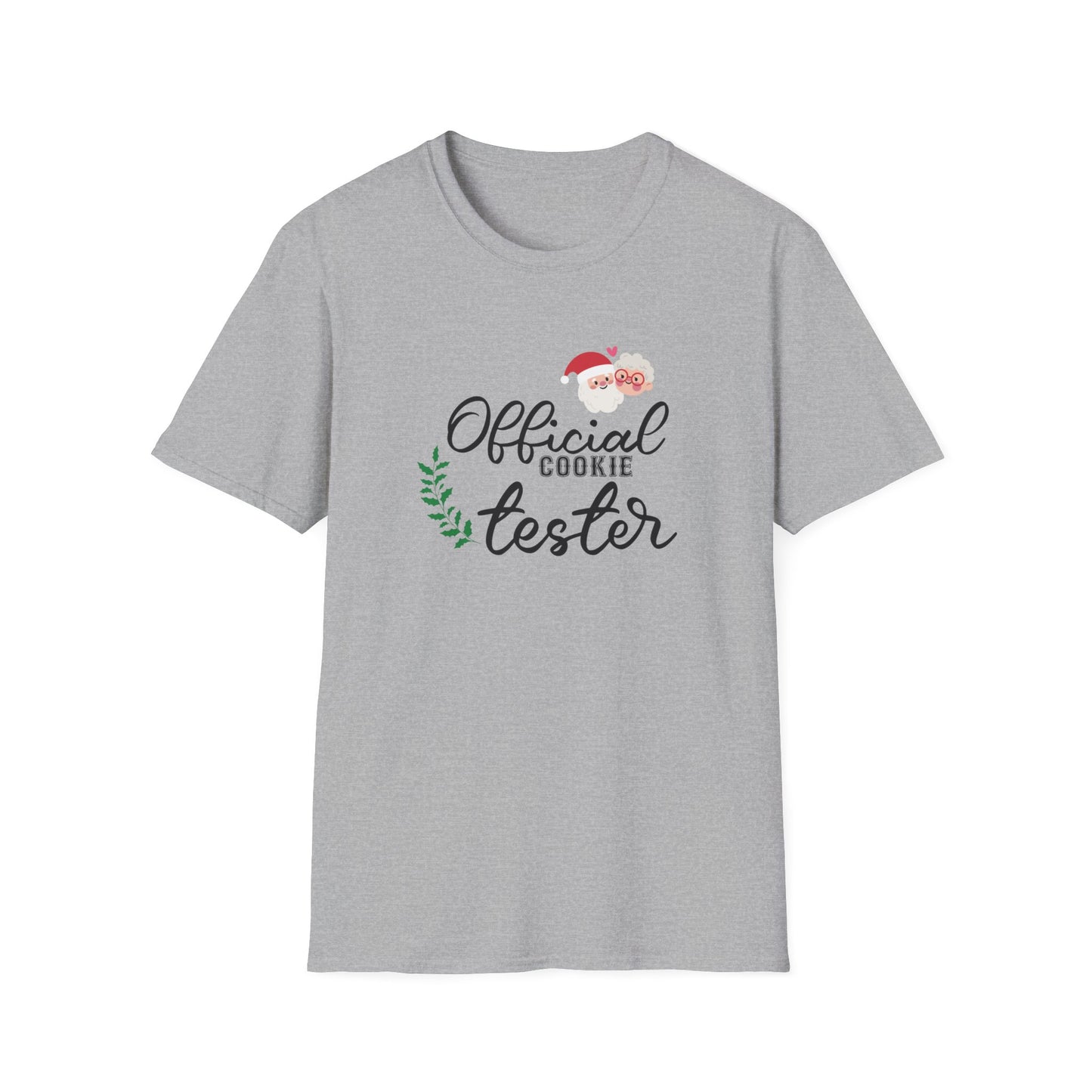 Official Cookie Tester Graphic T Shirt Sport Grey