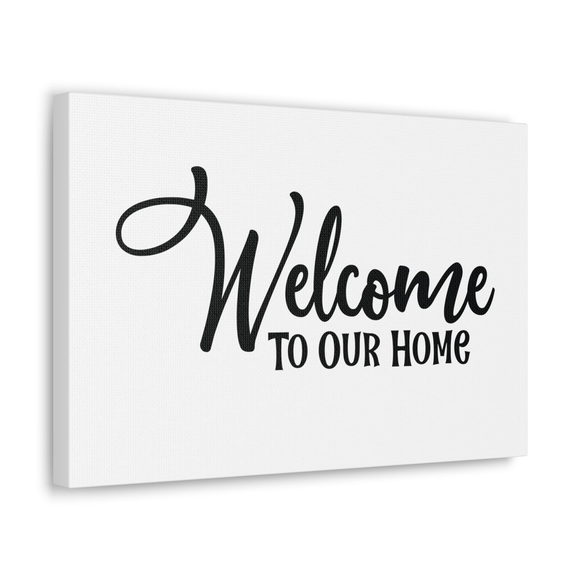 Welcome to Our Home, Home decor quotes, House and home signs, Inspirational home quotes, Home sweet home signs, Welcome home signs, Family home quotes, Living room wall quotes - SaviTraviDesigns