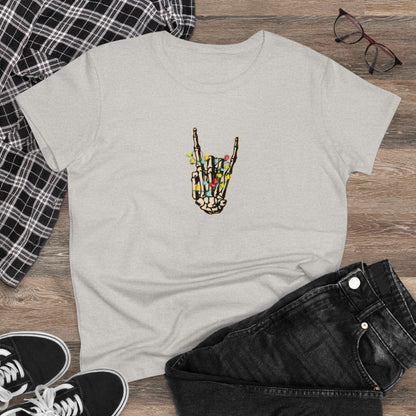 Christmas Lights, Skeleton Hand, Christmas Graphic Shirts, Festive Holiday T-Shirts, Ugly Christmas Sweater Tees, Funny Christmas Shirt Designs, Cute Xmas Graphic Tees